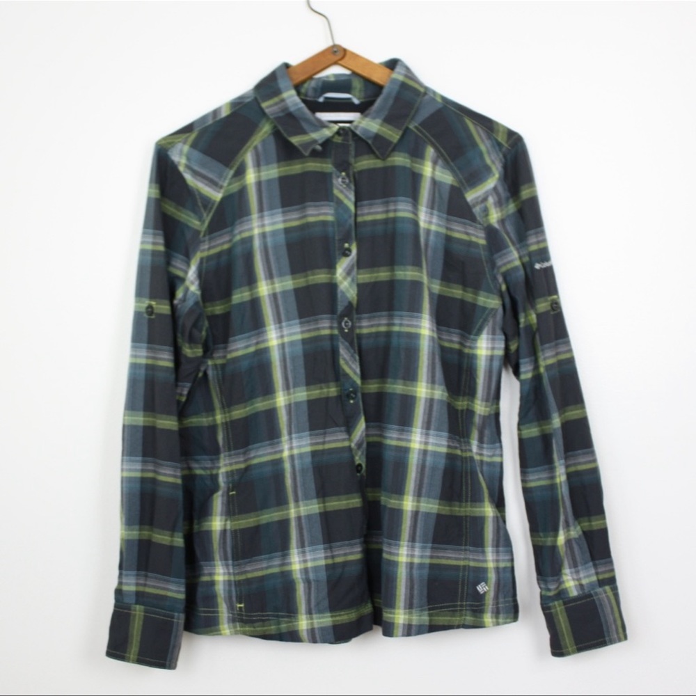 Columbia Omni-Wick Button Down Shirt Sz XL